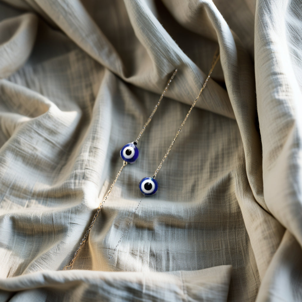 couple evil eye bracelet