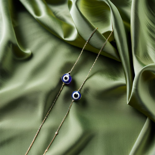 couple evil eye bracelet