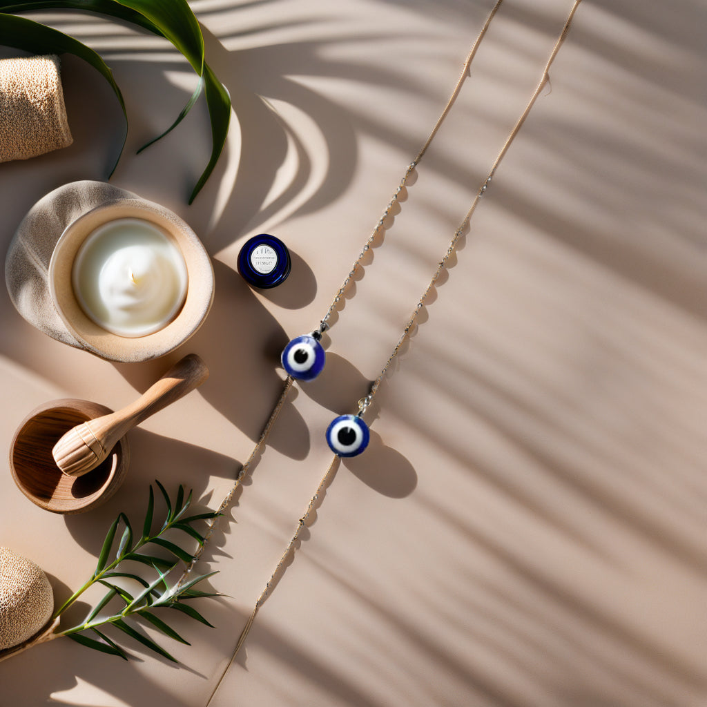 couple evil eye bracelet