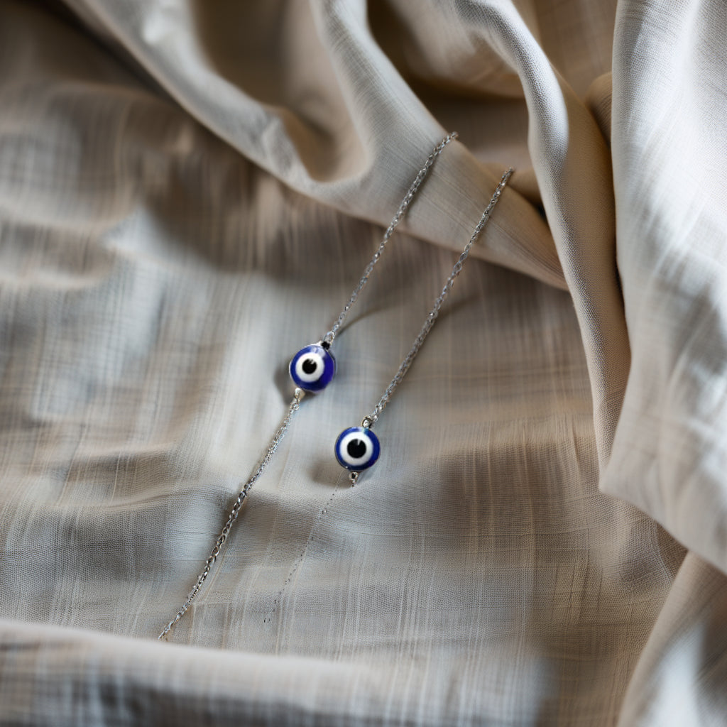 couple evil eye bracelet