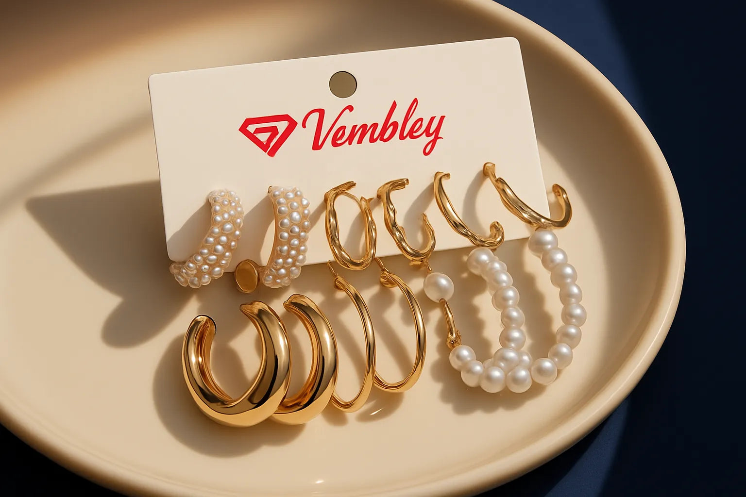 Vembley 9 Pair of earring Trendy Combo Earring set For Beautiful women